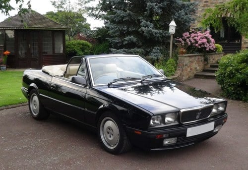1992 Maserati Biturbo E Spyder - Price dropped by £500.