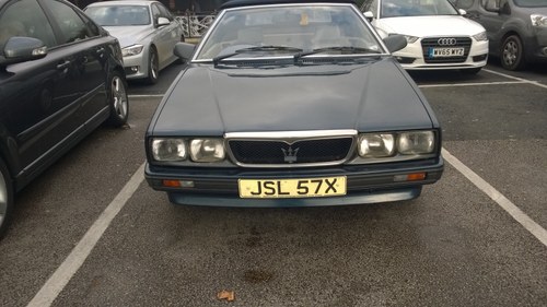 1989 Maserati 430 Spyder - Sensible offers considered.