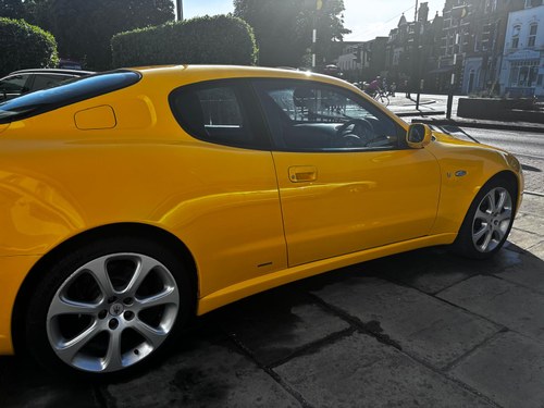 2004 Maserati 4200 GT yellow granturismo