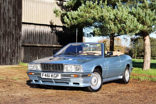 1989 Maserati Biturbo Spyder SOLD