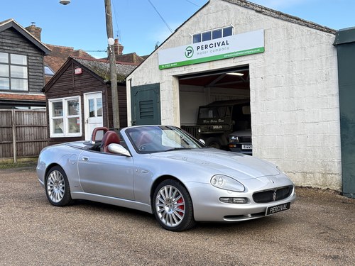2003 Maserati 4200 Spyder, comprehensive history, SOLD SÅLD