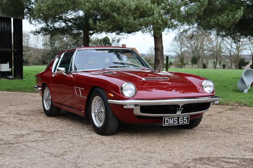 1964 Maserati Mistral Coupe VERKOCHT