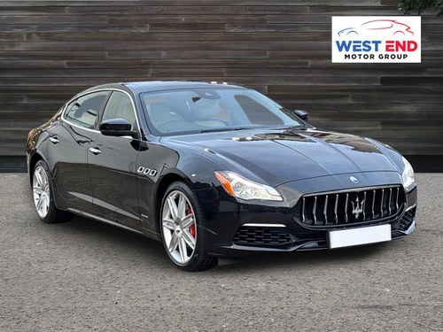 2017 Maserati Quattroporte V6D GranLusso, low miles, rare. VERKAUFT
