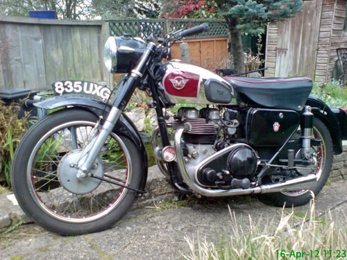 1956 Matchless 500 G9 For Sale