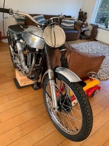 Stunning 1947 Matchless Trials Matching Numbers For Sale