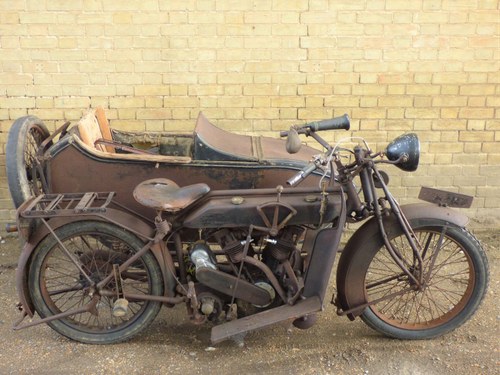 1923 Matchless Model J/2 1000cc combination For Sale