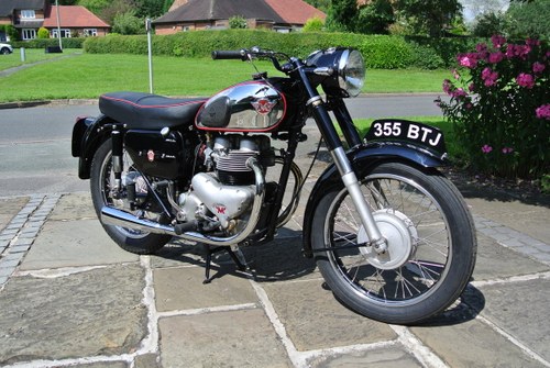 1957 Matchless G9 Deluxe - Fully restored. SOLD
