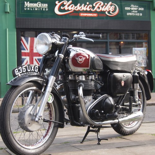 1956 Matchless G9 500cc  RESERVED FOR AGNES. SOLD
