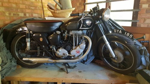 1954 Matchless G80S (barely used) VENDUTO