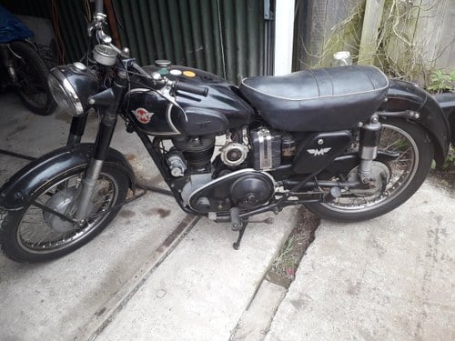 1953 Matchless 350cc original condition reg number SOLD