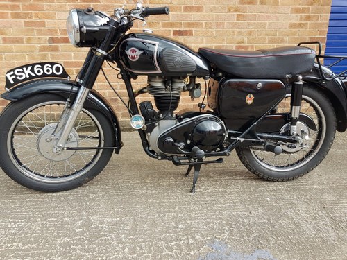 Lot 240 - 1957 (May) Matchless G3LS 350cc - 27/08/2020 For Sale by Auction
