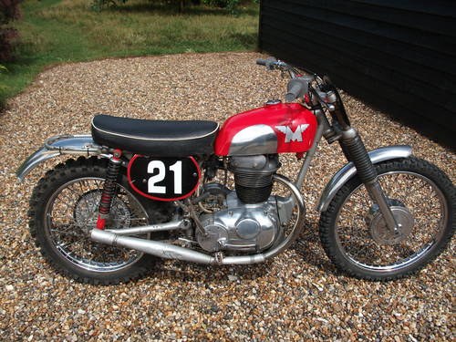 Matchless G2CS Scrambler 1959 250cc. VERKAUFT