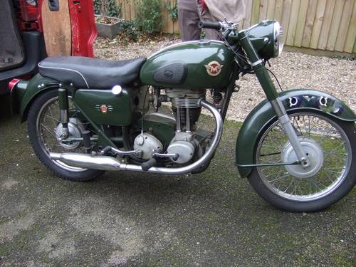 1960 Matchless G3 AFS for easy recommisioning SOLD