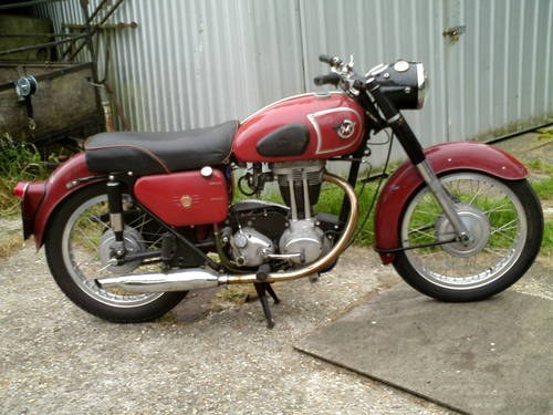 1958 MATCHLESS G3L 350CC VERKAUFT