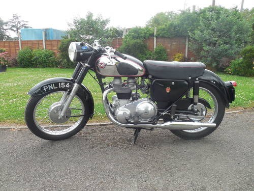 1959 matchless 650 cc twin SOLD