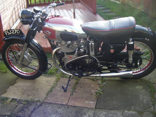 1954 matchless g9 ,beautiful restored machine For Sale