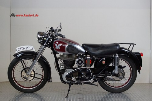 1953 Matchless 500 Type G 80 S 500 cc, 23 hp For Sale