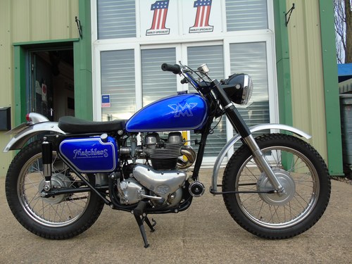 Matchless G12 650 Twin Classic Scrambler 1959 UK Delivery Till salu