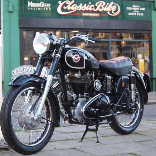 1955 Matchless G80S 500 cc Classic, In Lovely Condition. VERKAUFT