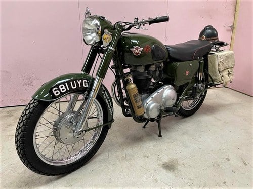 1960 MATCHLESS G3/L 350C AUXILIARY FIRE SERVICE MOTORCYCLE For Sale by Auction