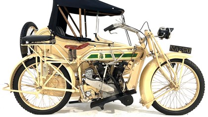 1921 Matchless 8hp Model H2 Motorcycle Combination