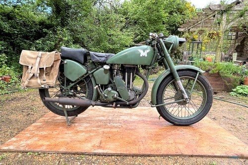 1941 Matchless G3L Army Machine For Sale by Auction