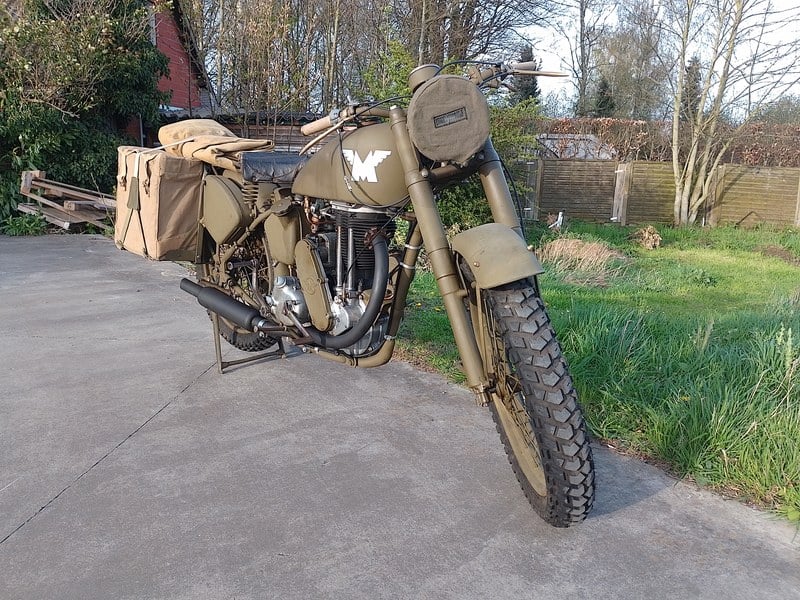 Matchless G3 Ridgid 1943 Matchless G3 Green Manual, 4 speed Right Hand Drive in Oudenaarde ...