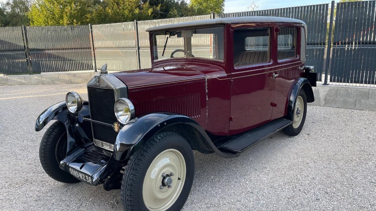 1931 Mathis TY Dunkelrot Handschaltgetriebe, 4 Gänge Rechtslenker in ...