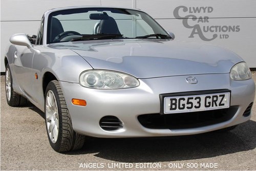 2003 Limited Edition 'Angels' Mazda MX5 For Sale by Auction
