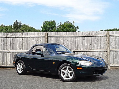 1998 Low Mileage Mazda MX-5 1.6 Only 74,923 miles. MOT April 2019 For Sale