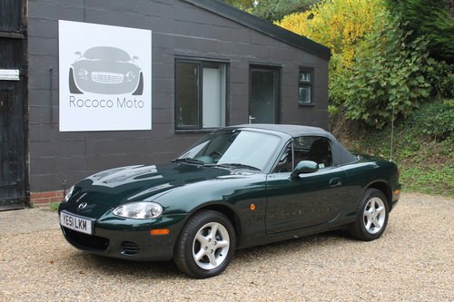 2001 MAZDA MX5, 29,000 MILES, ONE OWNER, PERFECT SOLD