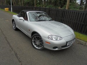 2004 04 MAZDA MX5 1.8 EUPHONIC One Owner 840 Miles Since New For Sale