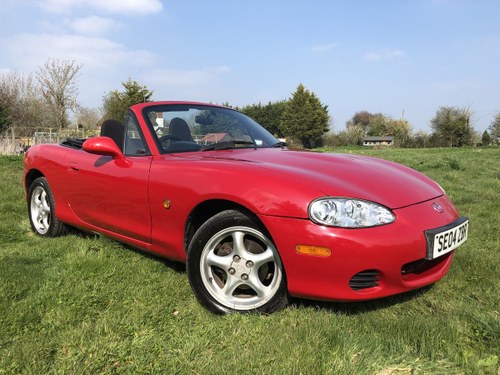 2004/04 Mazda MX5 1.6 Convertible with ONLY 63,000 Miles! In vendita