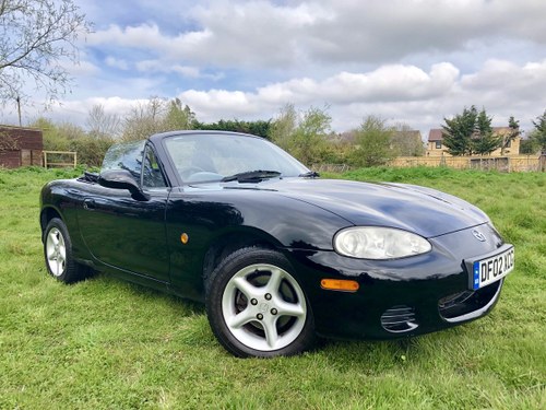 2002 Mazda MX5 1.8 Convertible only 73,000 miles from new! SOLD