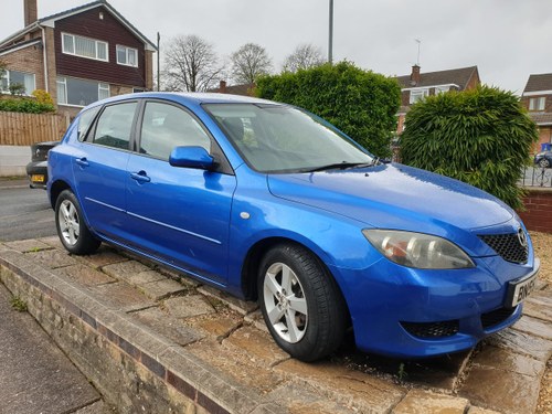 2005 MAZDA 3 TS 1.6 PETROL 5DR BLUE For Sale