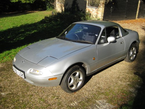 1997 MX5 Mk1 1.8 with factory hardtop VERKAUFT