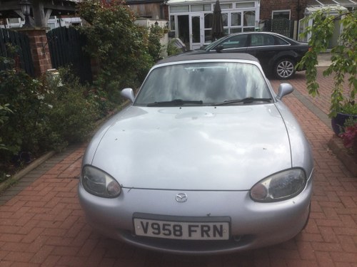 2000 Silver MX-5 convertible 1.6 Petrol For Sale