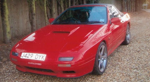 1992 MAZDA RX-7 TURBO CONVERTIBLE For Sale by Auction