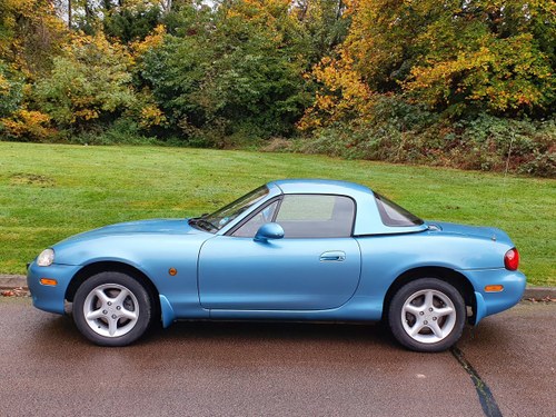 2001 Mazda MX-5 1.6i.. Low Miles + Colour Coded Hard Top SOLD