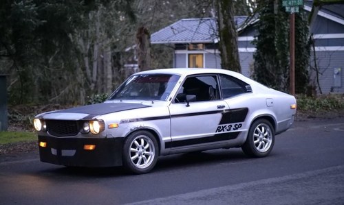 1977 Mazda RX-3 SP = Rare Fast Racing Beat header $18.5k In vendita
