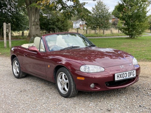 2003 Mazda MX5 Montana Limited Edition - 43,345 miles SOLD