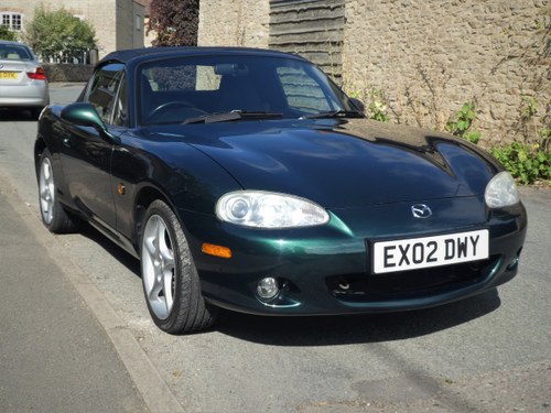2002 MX-5 1.8 VVT w/hard-top For Sale