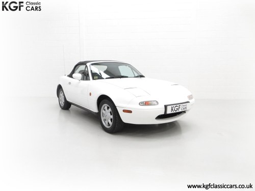 1991 An Early and Collectable UK Mazda MX-5 with 16,914 Miles SOLD
