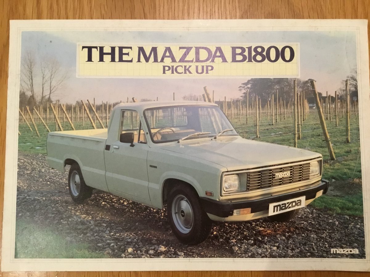 1983 Mazda B 1800 pick up
