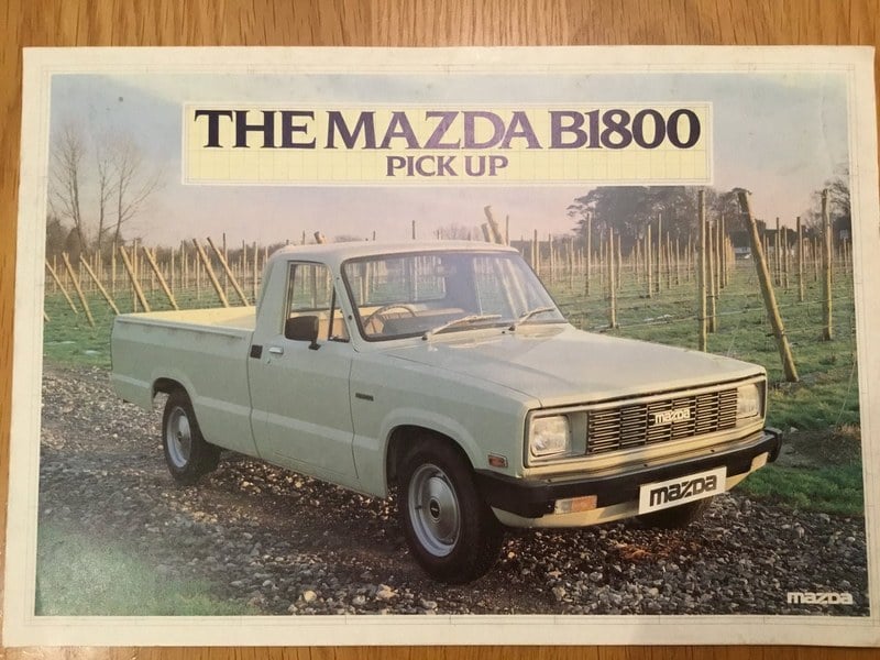 1983 Mazda B 1800 pick up - 1