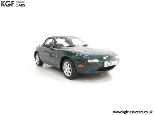 1997 A Mk1 Mazda MX-5 1.8iS with 24,664 Miles and Two Owners SOLD
