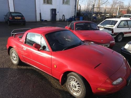 1992 Mazda MX5 Eunos - in classic red For Sale