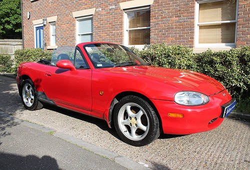 1999 Mazda MX-5 'S' MkII 1.8 Manual Roadster With Low Mileage SOLD