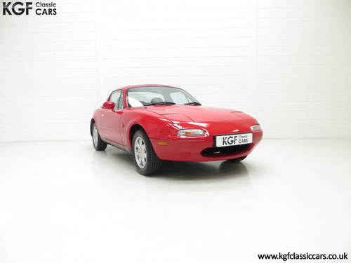 1992 A Time Warp UK Mk1 Mazda MX5 with Just 9,222 Miles SOLD