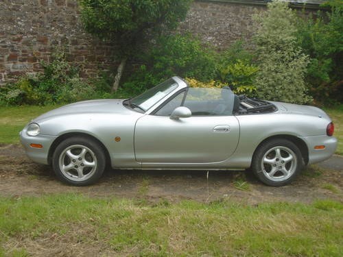 2001 Mazda MX5 Mk2 1.8 Roadster, 2 Owners, 63,000 Miles  For Sale